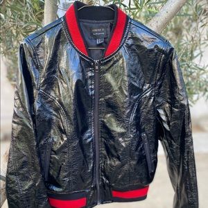 NW Forever 21 Contemporary Bomber Jacket, Sz S